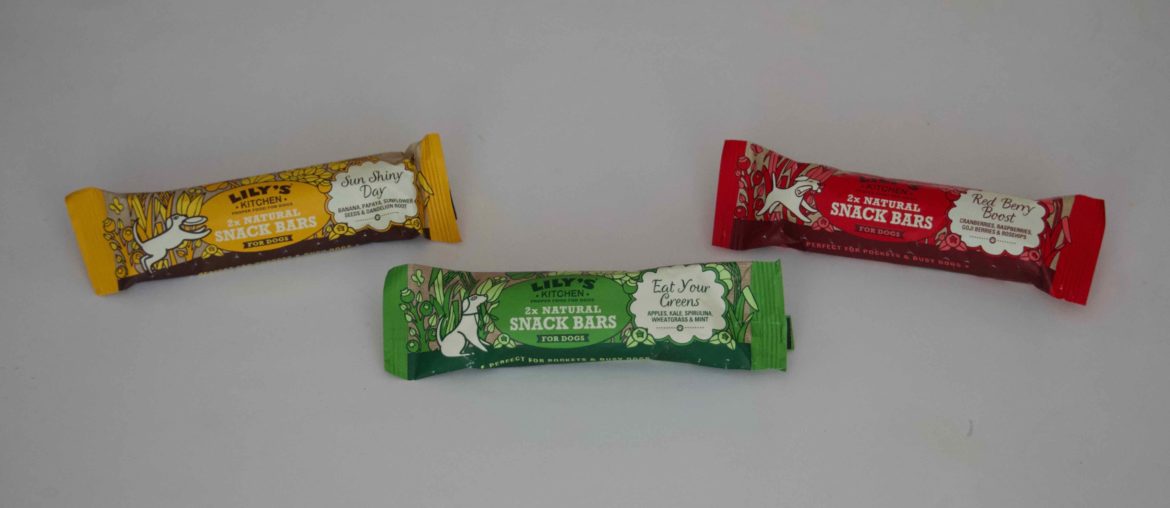 Lily's Kitchen natural snack bar trio