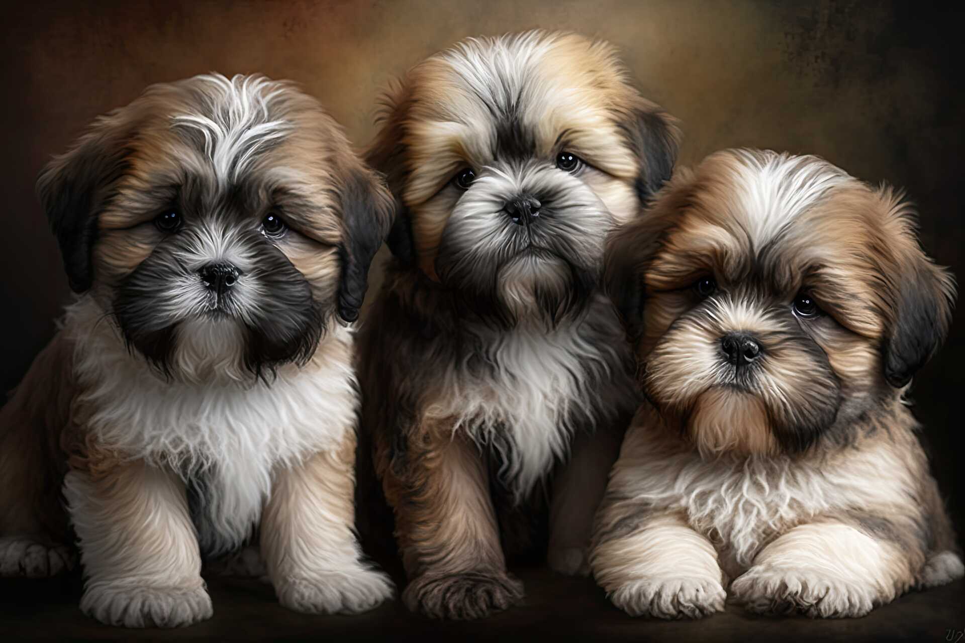 Lhasalife Photorealistic Are Lhasa Apso Puppies Hypoallergenic Generative Ai Art Scale 2 00x 