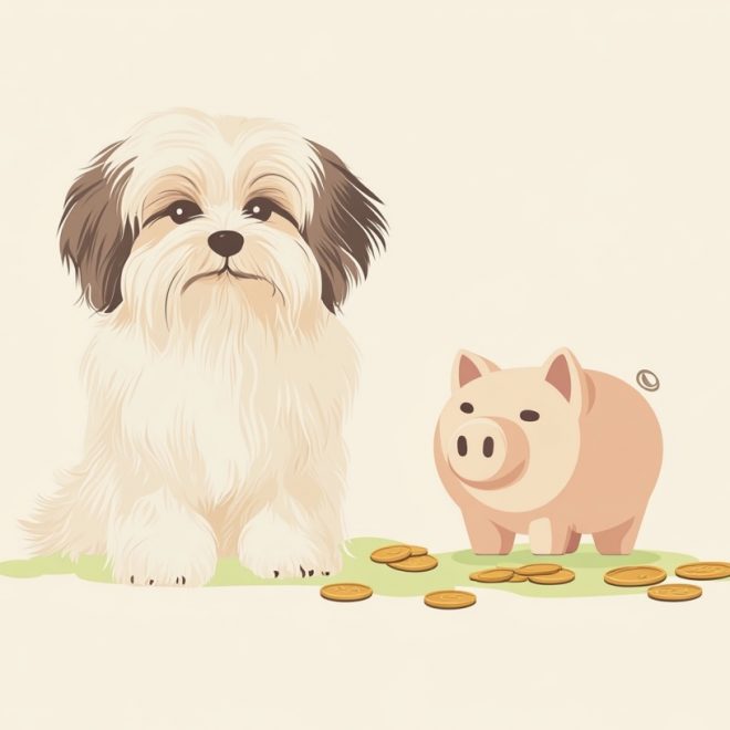 How much does a Lhasa Apso cost in the UK?