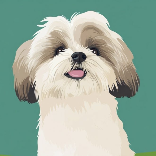 Why does my Lhasa Apso follow me everywhere?