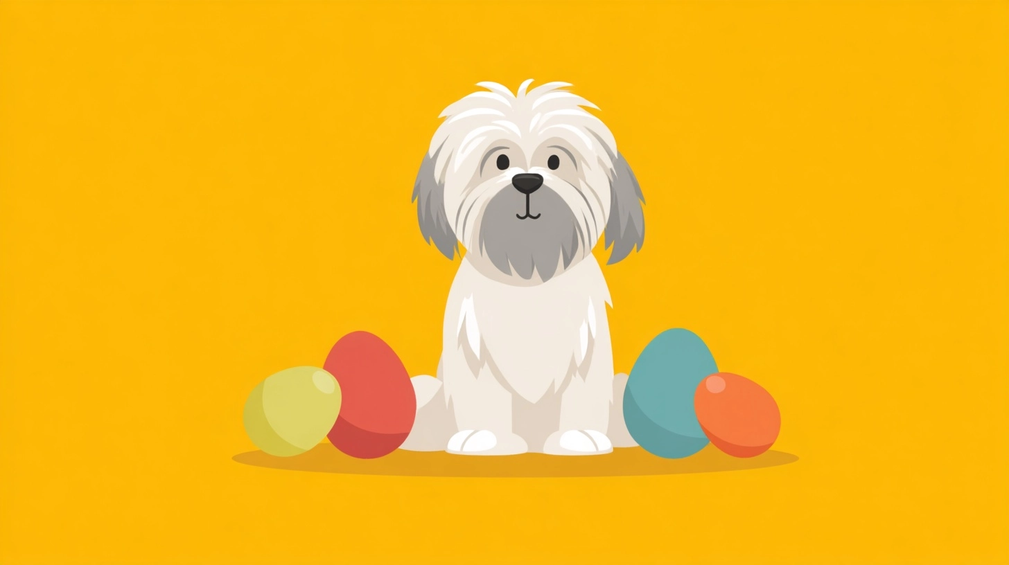 Your Lhasa Apso’s guide to surviving Easter (without a trip to the vet)