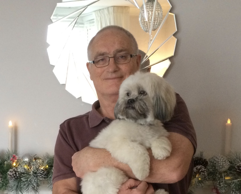 Eric Armstrong, author of A Dangerous Time for Dogs and Poppy's dad