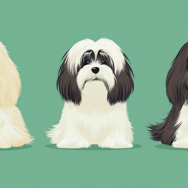 Lhasa Apso colours and markings explained