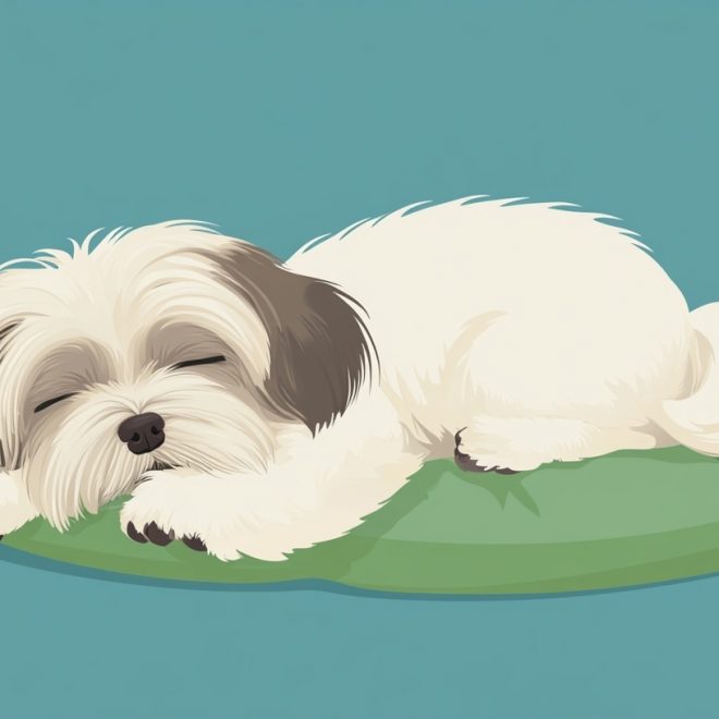 Lhasa Apso sleeping habits: how much sleep do they actually need?