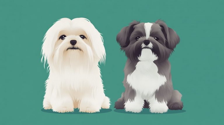 Lhasa Apso vs Pekingese: flat-faced friends compared